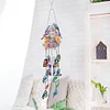 (US Local)DIY Diamond Painting Double Sided 3D Wind Chime Pendant  Hanging Kit