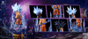 SD & WCF Scale Ultra Instinct Goku - Dragon Ball Resin Statue - Deyin-Studios