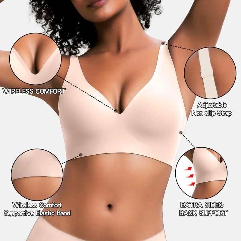 🔥Comfort Fit Seamless Wireless Bra