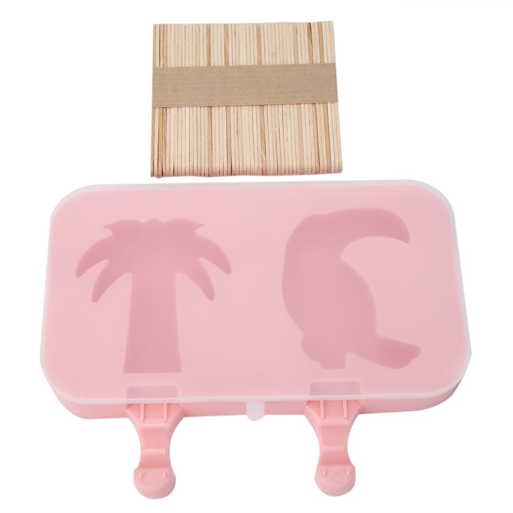 

2 Shapes DIY Ice Cream Pink Silicone Mold - Baking, 501 Original