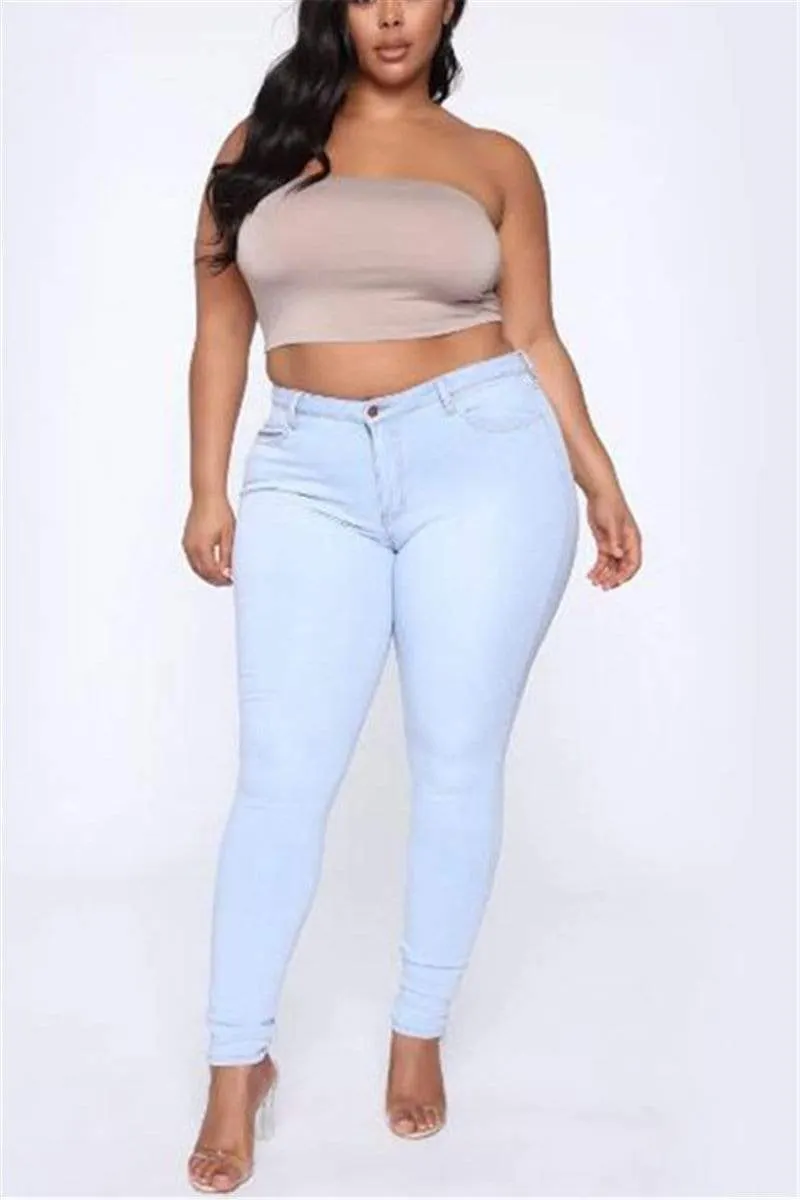 Fashion Slim High Stretch Jeans