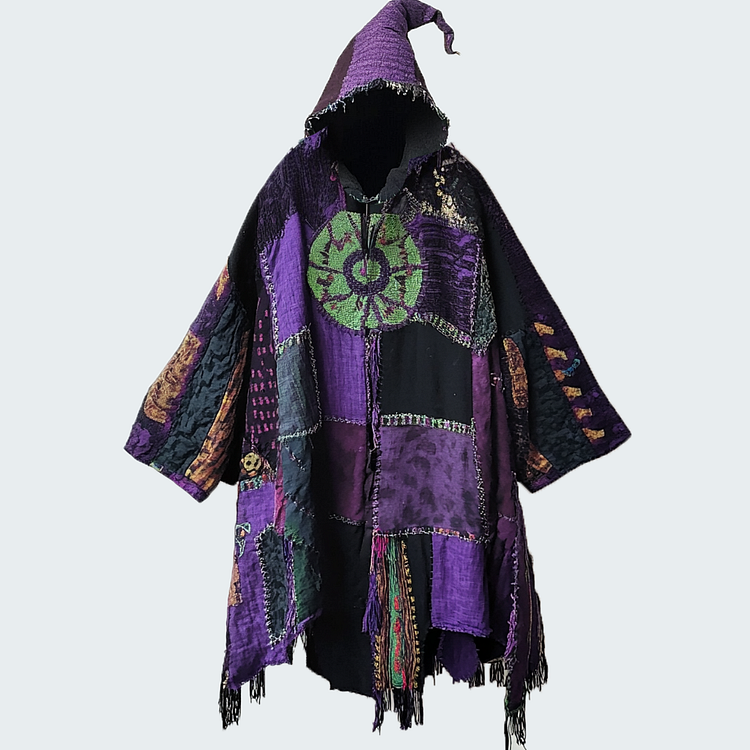 Ethnic print magic cap and gown f3c2