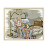 Old Couple-14CT Counted Cross Stitch Kit(44*36cm)