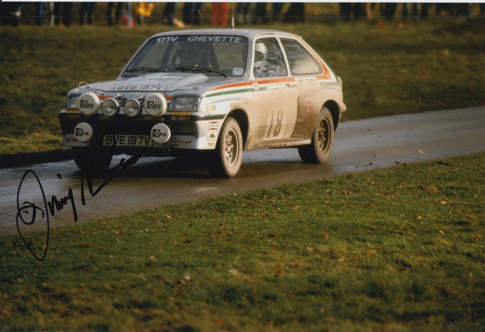 Jimmy McRae Hand Signed 12x8 Photo Poster painting Rally 1.