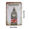 LONDON - Vintage Metal Signs - 20*30cm/30*40cm
