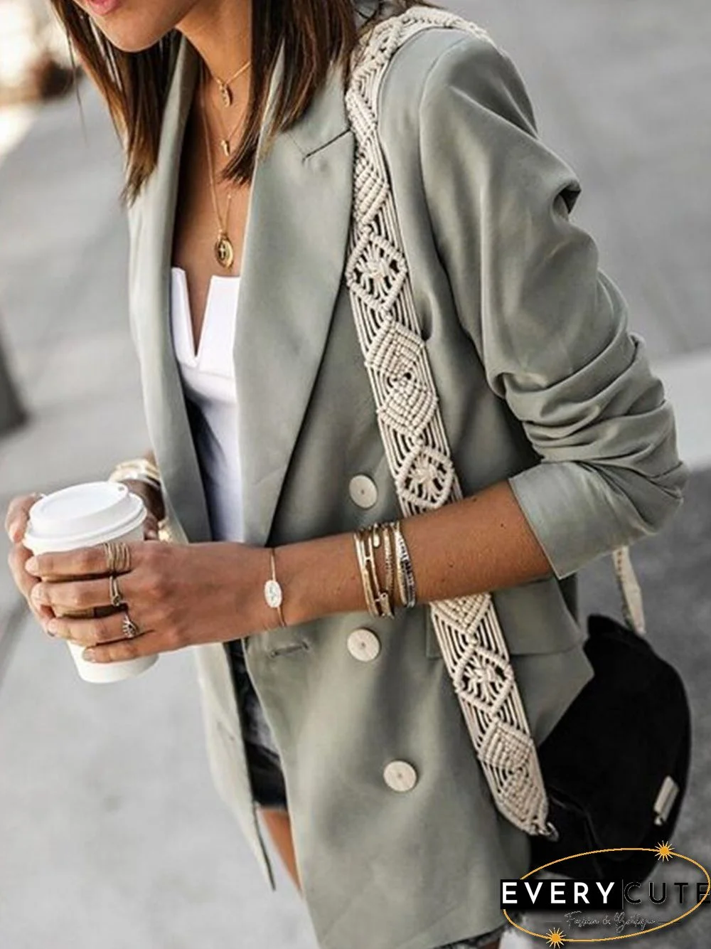 Plain Simple Commuter Blazer P14032