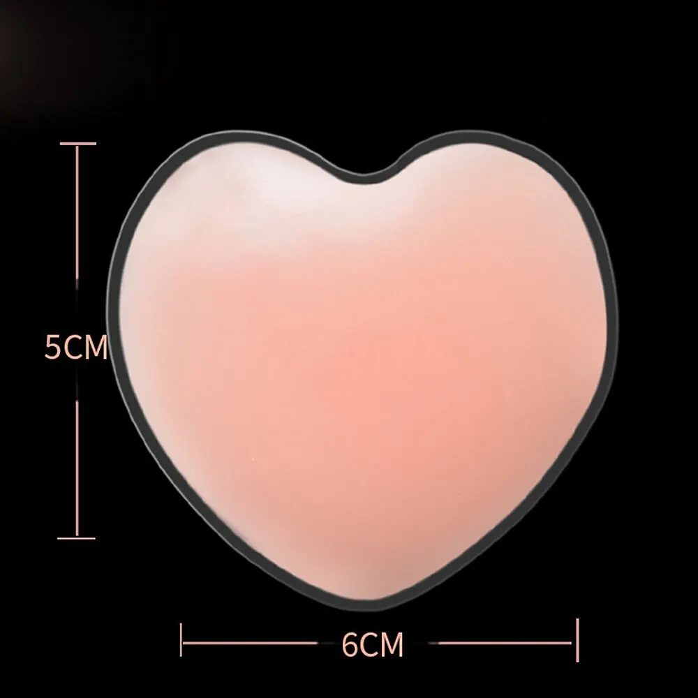 Billionm 5- 10 Pairs Reusable Invisible Nipple Covers Adhesive Silicone Breast Pasties Chest Petals Stickers Reuseable Boob Tape