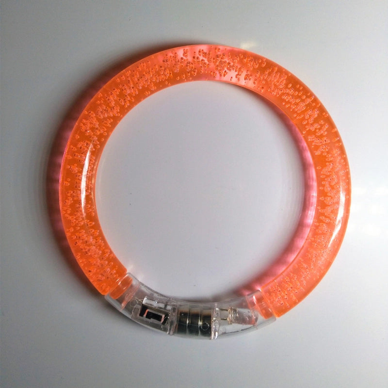 Acrylic Luminous Bracelet LED Colorful Bracelet Small Toy Stall Sweep Yard Push Small Gift Flash Trinkets