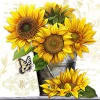 Sunflower  | Full Round Diamond Painting Kits