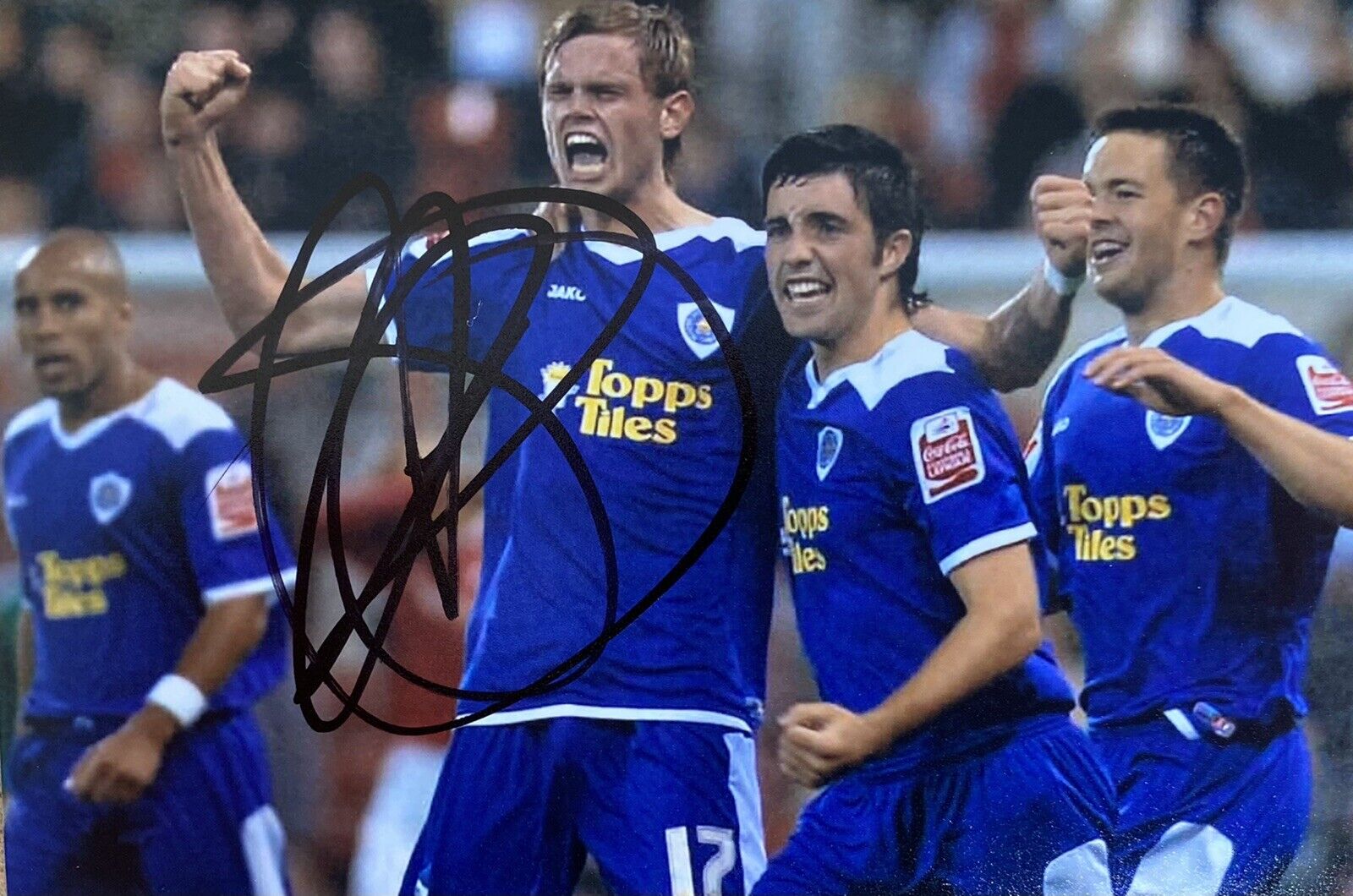 Richard Stearman Genuine Hand Signed Leicester City 6X4 Photo Poster painting