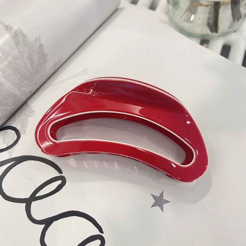 Sweet Women’s Solid Color Flower Acetic Acid Sheets Hair Claws