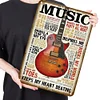 Music - Vintage Metal Signs - 20*30cm/30*40cm - Music&Warning