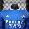 2025/2026 Long Sleeve Player Version Real Madrid Third Away Football Shirt 1:1 Thai Quality