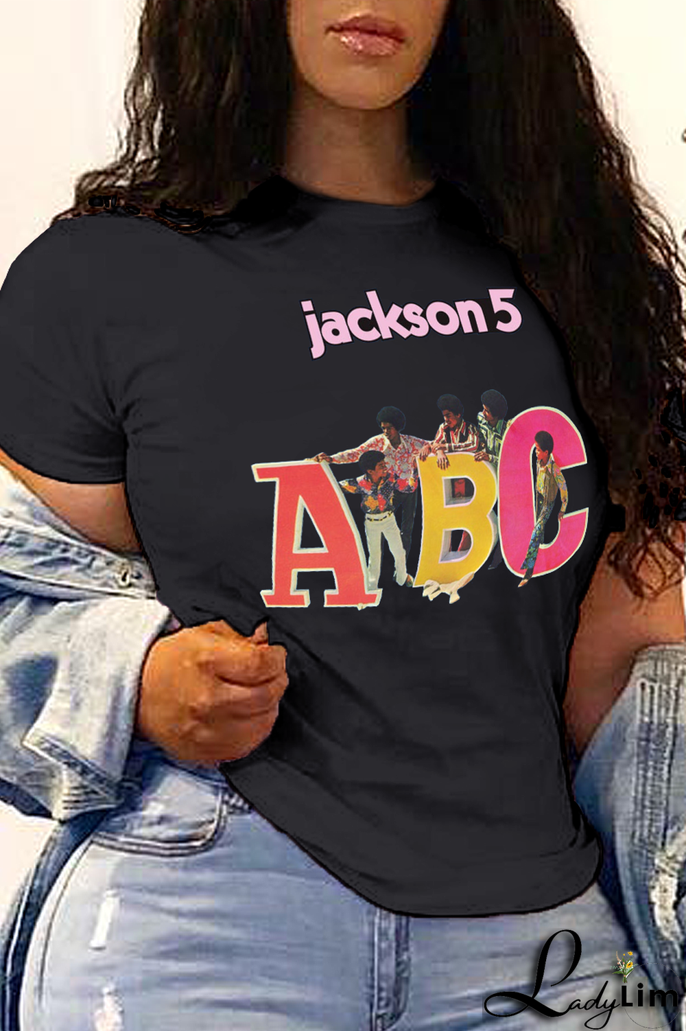 Red Casual Daily Print Patchwork Letter O Neck T-Shirts