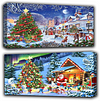 2Pack Xmas-Full Round Diamond Painting(70x40cm)