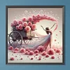Diamond Painting -DIY Round Drill Gir(l40x40cm)