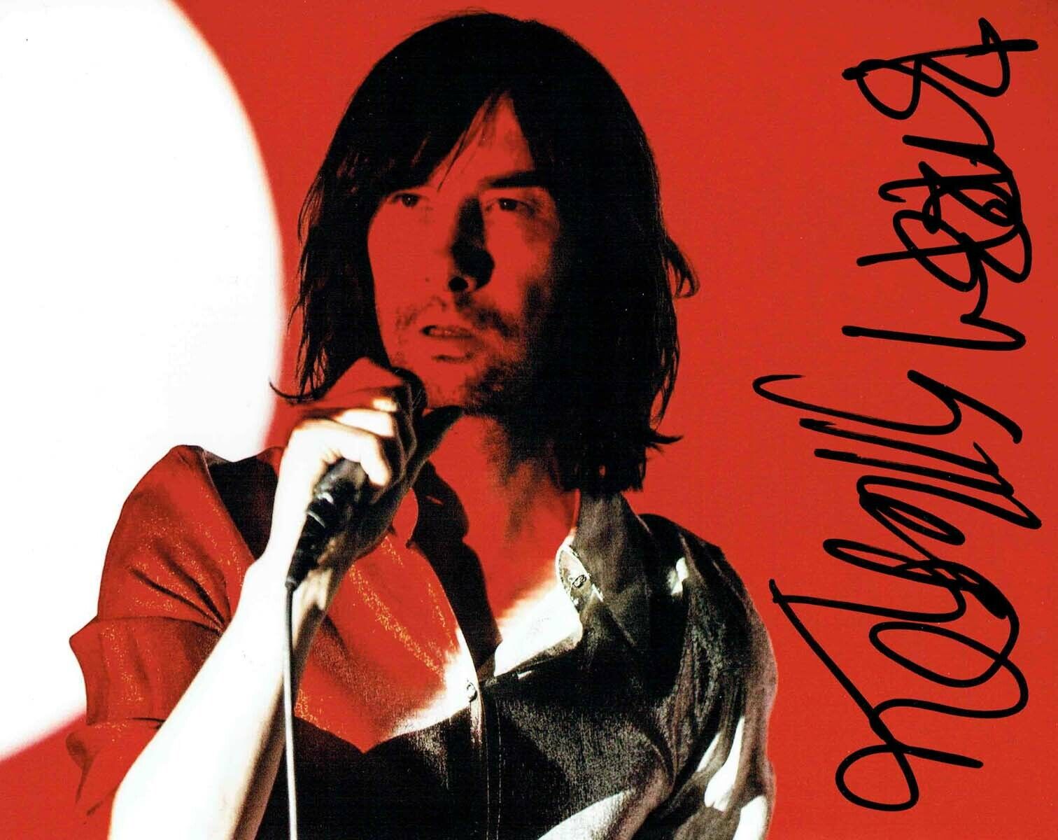 Bobby GILLESPIE Primal Scream SIGNED Autograph 10x8 Photo Poster painting 1 AFTAL COA