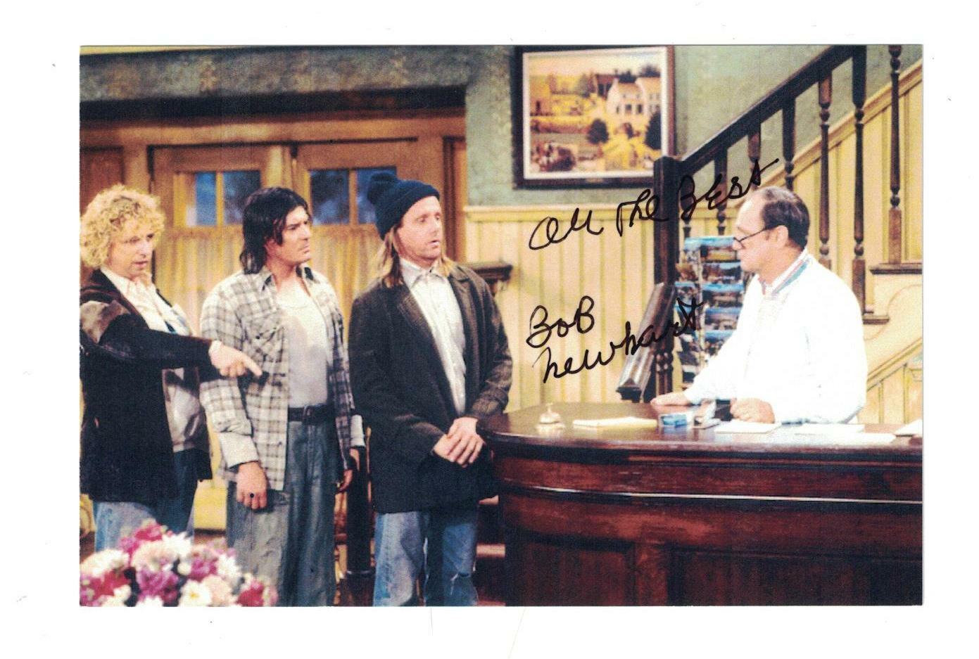 Bob Newhart Signed Autographed 4x6 Photo Poster painting Actor Comedian C