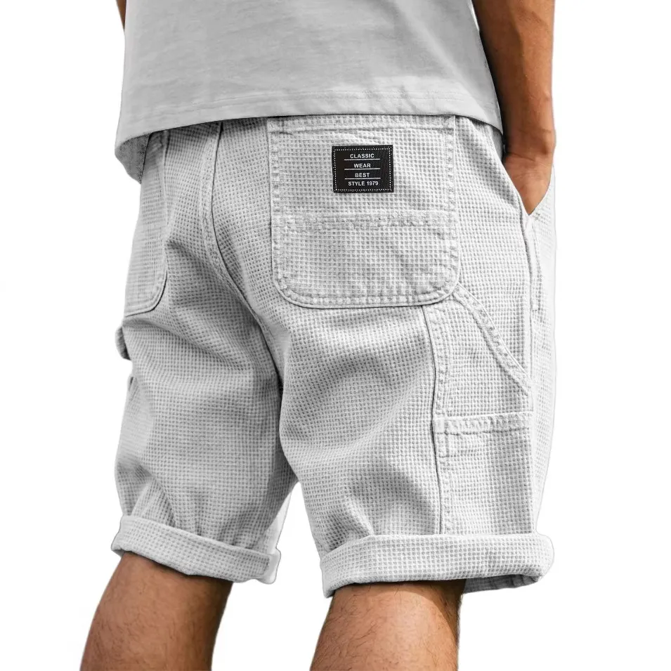 Men's Cargo Shorts With Multiple Pockets-INSPIREUSE