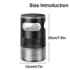 Bug Zapper Outdoor Rechargeable Electric Mosquito Killer Lamp with Night Light
