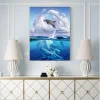 Jumping Dolphin  | Full Round Diamond Painting Kits