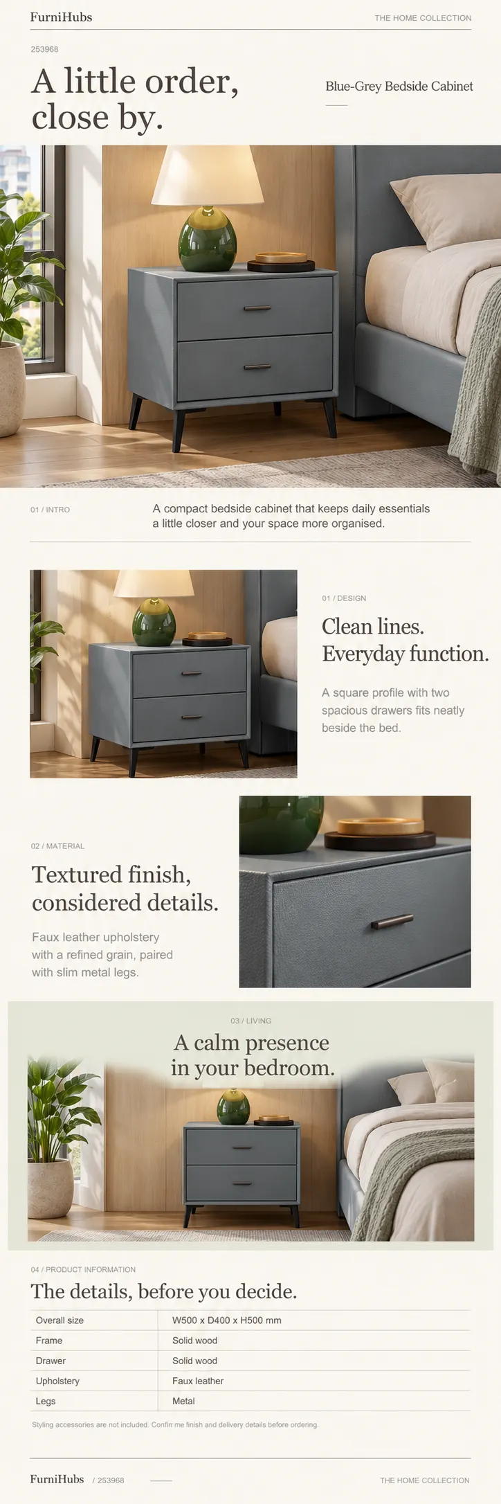 Bedside Table 253968