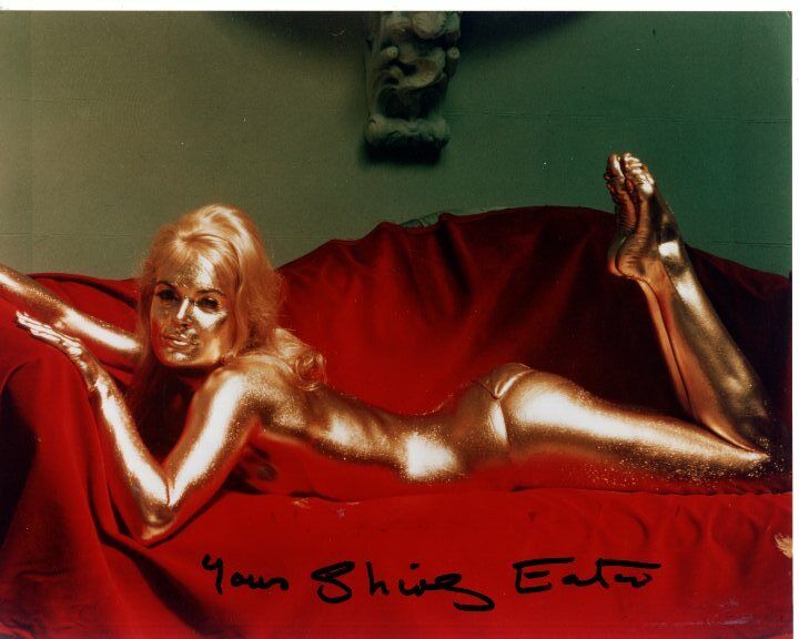 SHIRLEY EATON signed autographed 007 JAMES BOND GOLDFINGER JILL MASTERSON Photo Poster painting