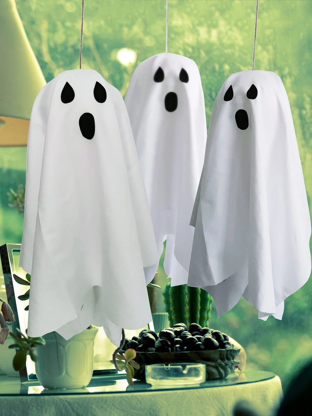 4 Pcs 25inch Halloween Ghost Hanging Decorations