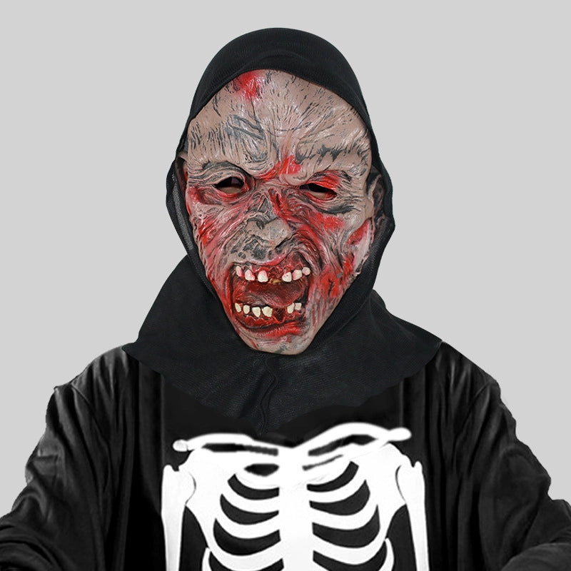 Vintage Style Exaggerated Funny Skull Pvc Halloween Unisex