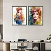 2pcs Diamond Painting -DIY Round Drill Girls