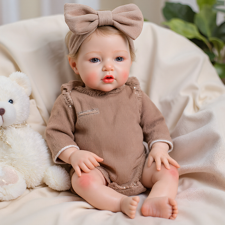[Pre-Order]Babeside Nysouth 12"/16" Realistic Silicone Quiet Baby Little Infant Girl Best Gift for Kids