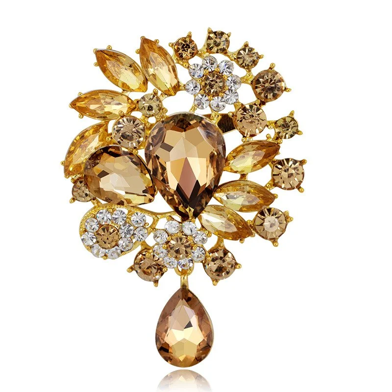 New Rhinestone Bolo Bow Tie High-end Luxury Gifts Korean Version of The British Wedding Wedding Banquet Bowtie Men's Jewelry