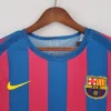 Retro 2005-06 Barcelona Long Sleeve Soccer Jersey Home