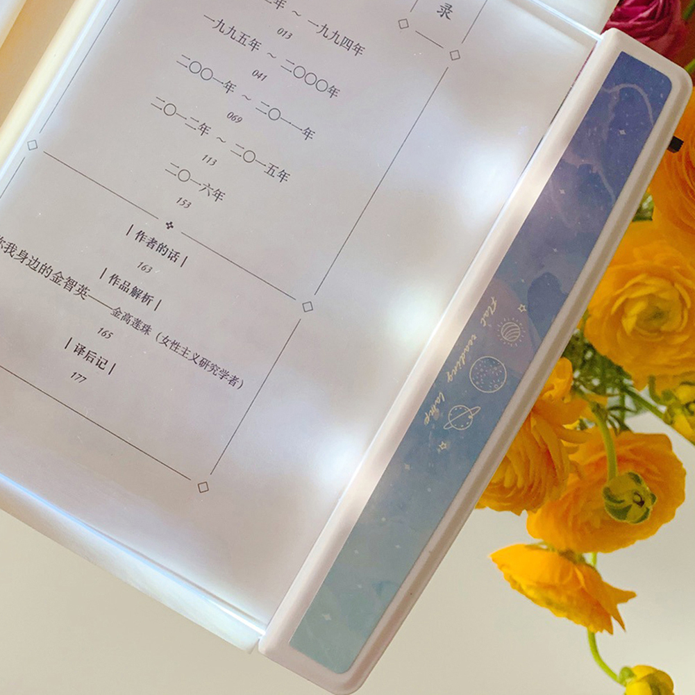 

Starry Sky Flat Plate Light LED Reading Lamps Eye Protection Night Light, 501 Original