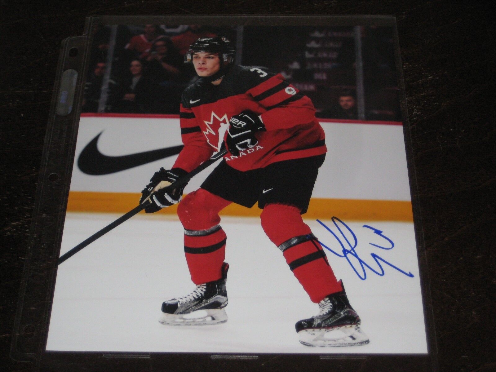 NOAH JUULSEN autographed TEAM CANADA 8x10 Photo Poster painting MONTREAL CANADIENS