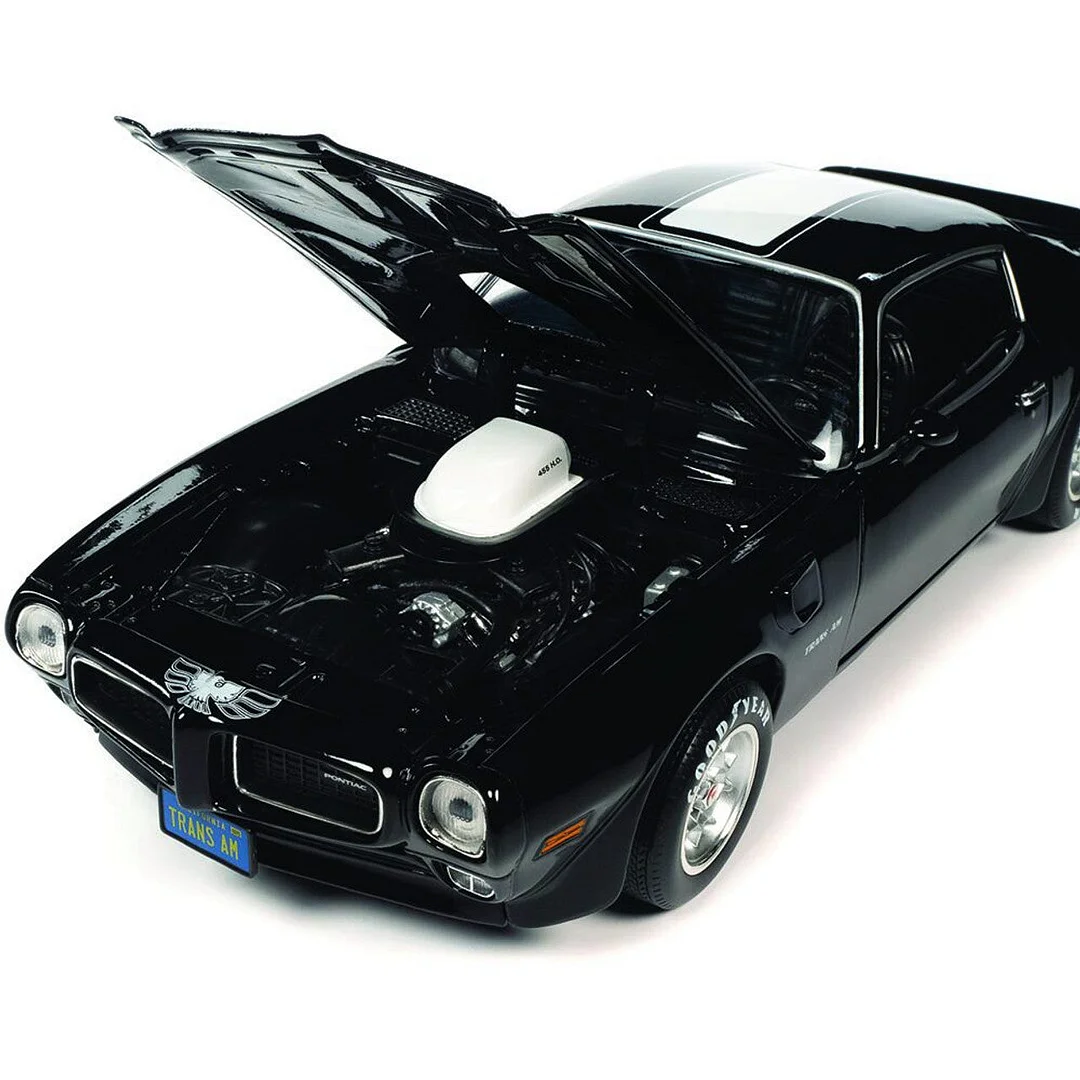 1972 Firebird Trans Am (Class of 1972) - Starlight Black 1:18 Scale Diecast Replica Model