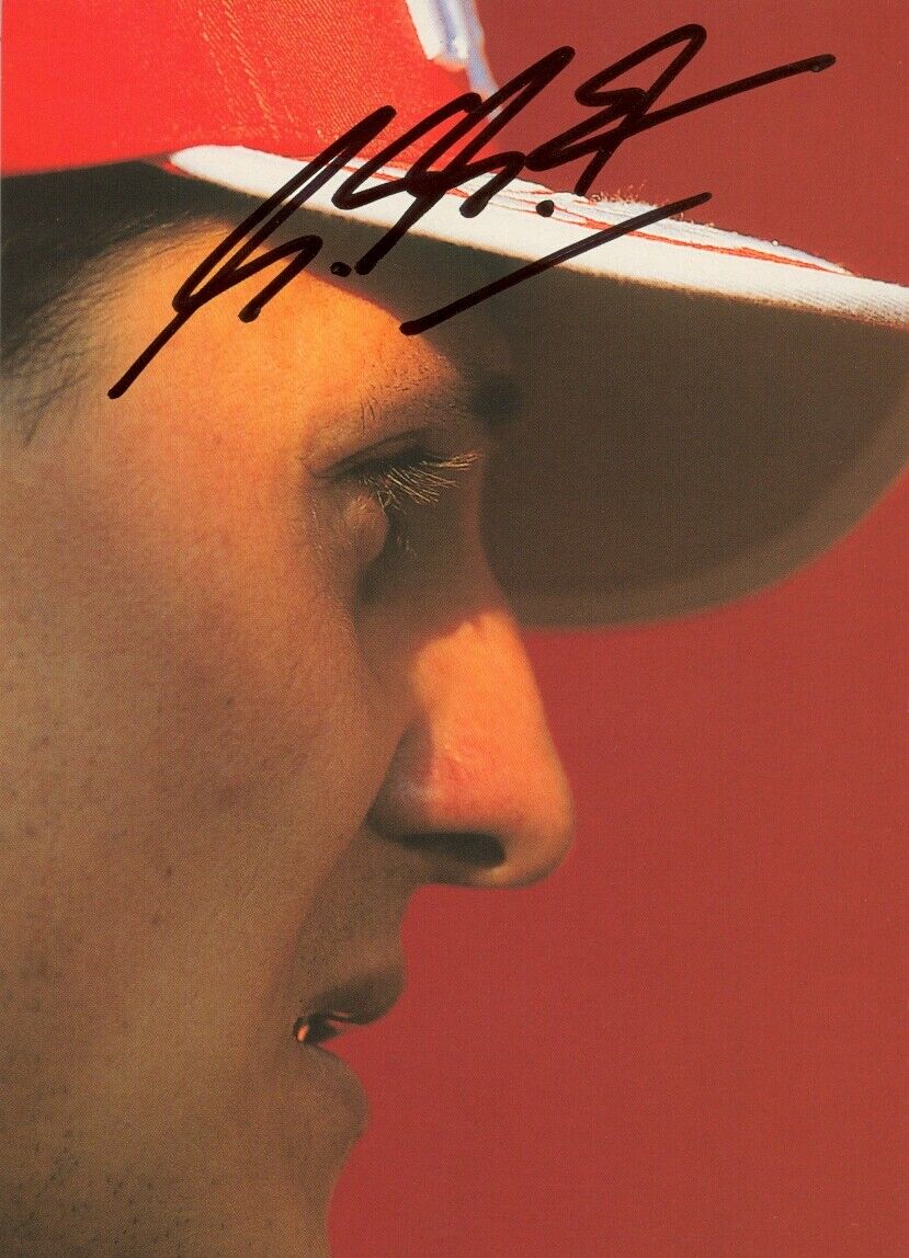 MICHAEL SCHUMACHER Signed Photo Poster paintinggraph - MOTOR RACING Formula 1 Champion preprint