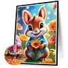 3pcs Diamond Painting -DIY Round Drill Flower Animals