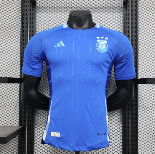 2024 Argentina Away Player Version Football T-Shirt Thai Quality
