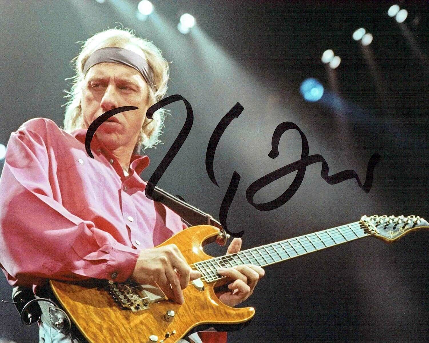 Mark KNOPLER SIGNED Autograph 10x8 Photo Poster painting AFTAL COA Dire Straits Singer