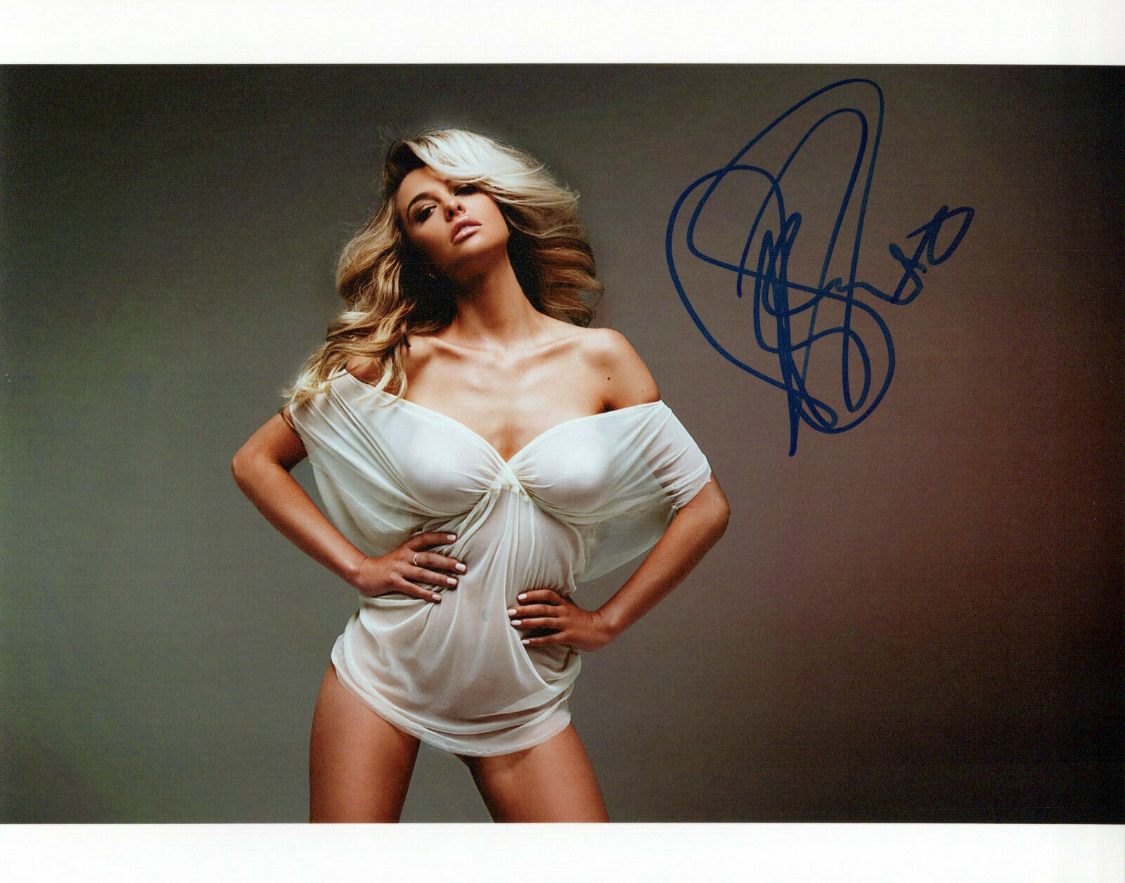 Emily Sears glamour shot autographed Photo Poster painting signed 8x10 #3