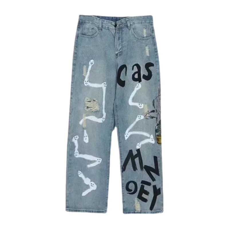 Ghost Graffiti Jeans