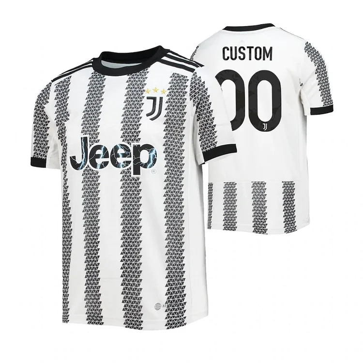 Juventus Heimtrikot Kinder 2022-2023 ( Aufdruck Dein Name )