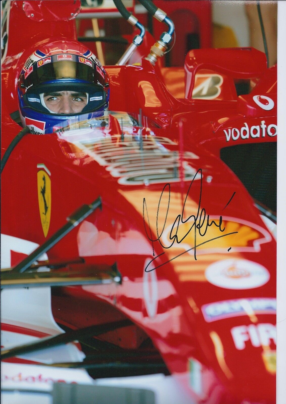 Marc GENE 12x8 SIGNED Photo Poster painting FERRARI Driver F1 Formula 1 Autograph AFTAL COA