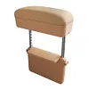 Car Armrest Box Elbow Support Adjustable Height Center Console Storage Organizer