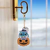 >SALE<8PCS Diamond Painting Keychain Double Sided Rhinestone Painting Keychain Pendant