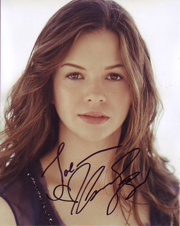 AMBER TAMBLYN Autographed Signed Photo Poster paintinggraph - To Joe