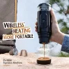 Wireless heated espresso coffee machine powder capsule charging portable outdoor travel car home electric coffee machine