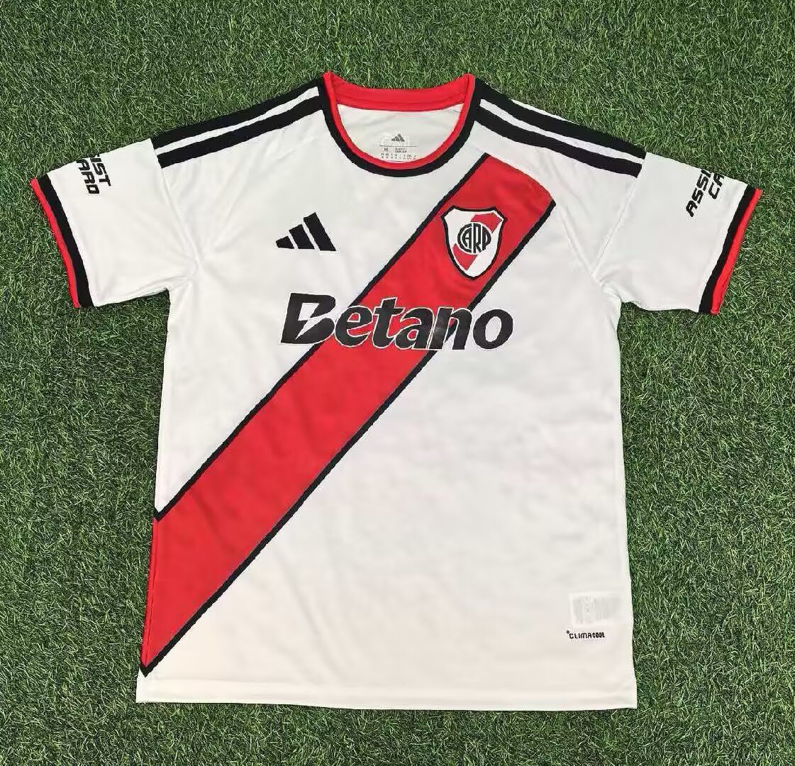 26/27 River Plate Home Men Football Shirts 1:1 Thai Quality
