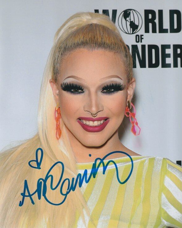 April Carrion (RuPaul's Drag Race) signed 8x10 Photo Poster painting In-person